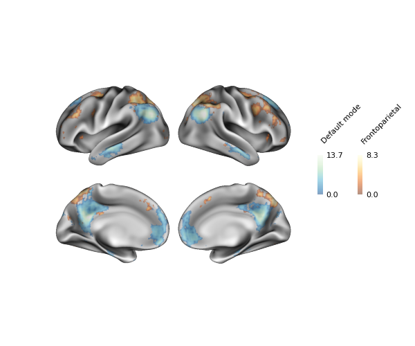 Frontoparietal, Default mode